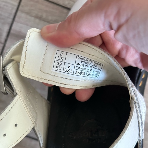 Dr. Martens Voss Quad Sandals - White - Picture 5 of 6